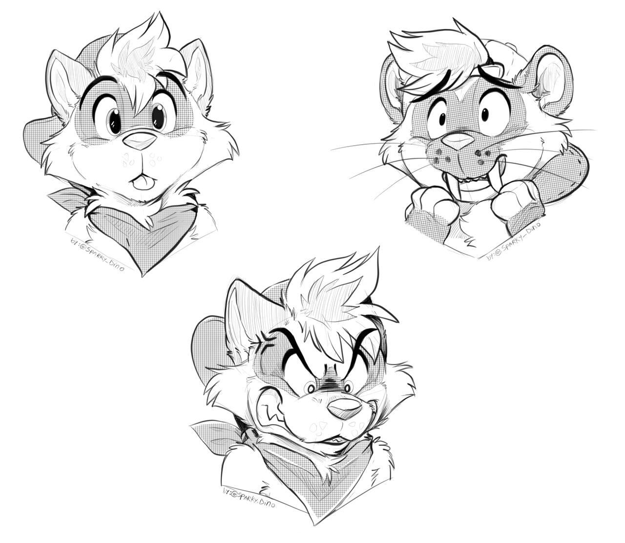 faces sketch